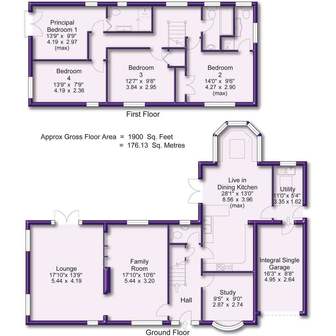 Property details for Medway Crescent, Altrincham £700,000 Vebra